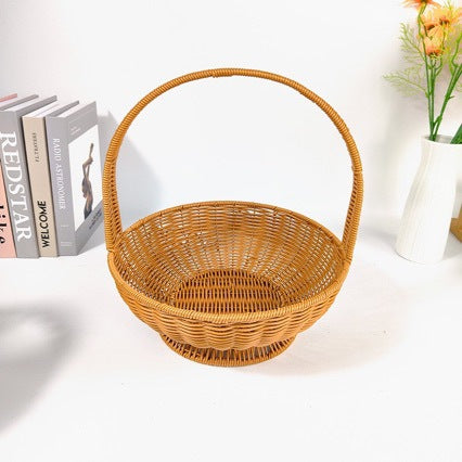 Unisex Fine Rattan Serving Basket Bowlift