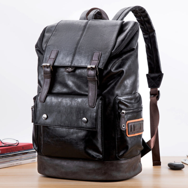 Durable and Elegant Backpack Made of High-Quality Faux Leather Bowlift