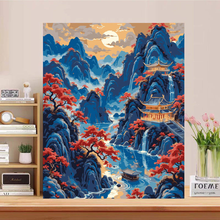 Majestic Landscape Canvas Art Print Bowlift