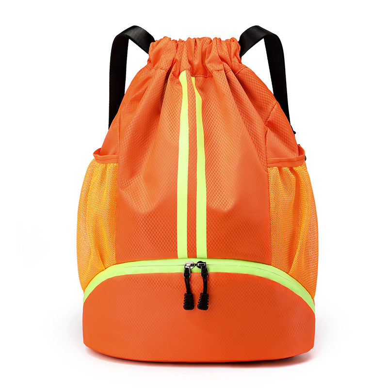 Sporty mesh backpack with large storage Bowlift