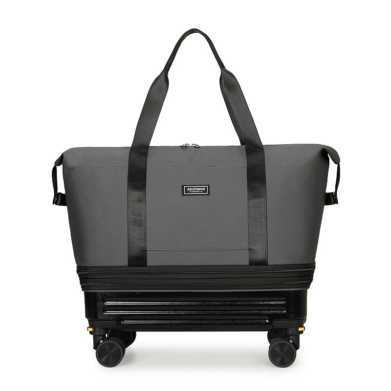 Rolling Travel Bag With Multifunctional Carry Options Bowlift