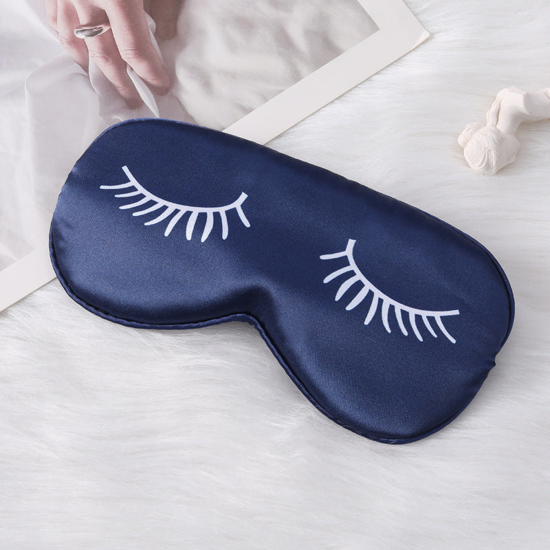 Women's nano silk eye mask with soft padded interior lining and elastic headband Bowlift