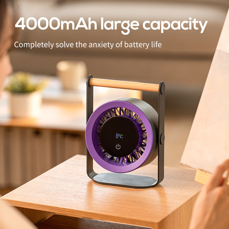 Unisex High-Performance USB Rechargeable Cooling Fan Bowlift