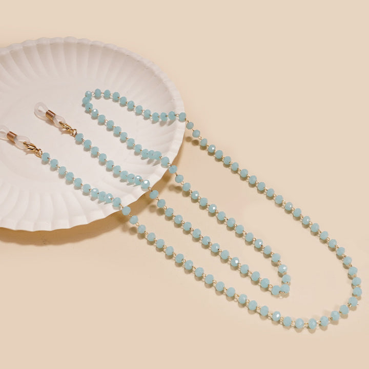 Elegant Beaded Eyewear Necklace Bowlift