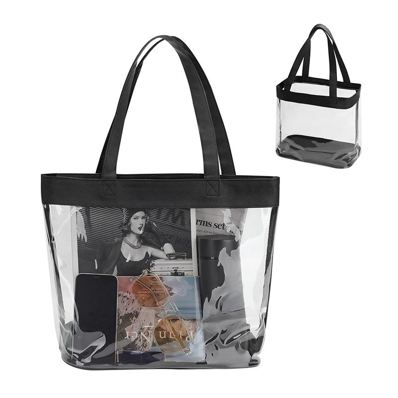 Transparent tote bag with removable interior compartment Bowlift