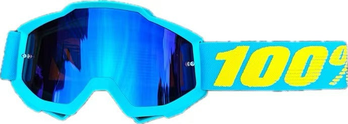 Impact resistant anti fog motocross goggles with OTG fit Bowlift
