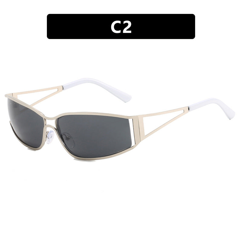 Women's sporty sunglasses in futuristic style Bowlift
