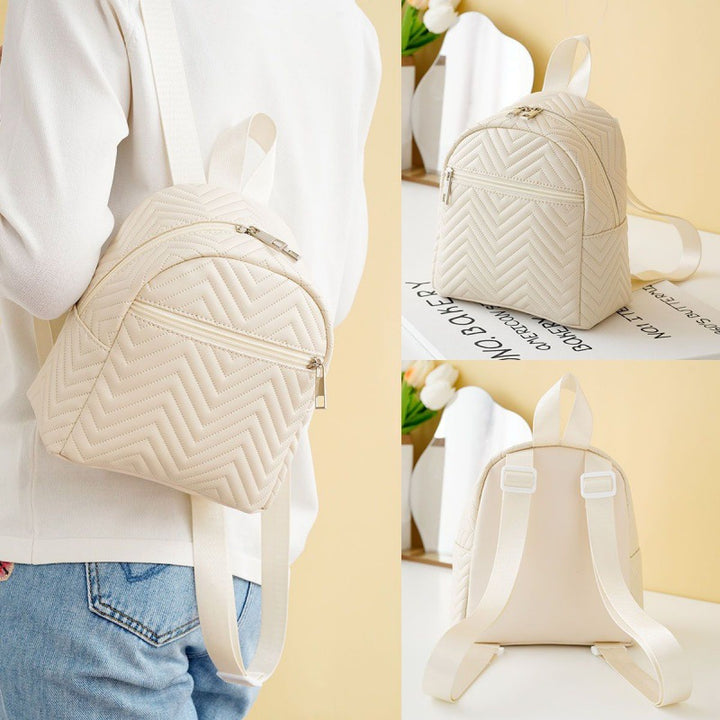 Mini Backpack with Structured Design Bowlift