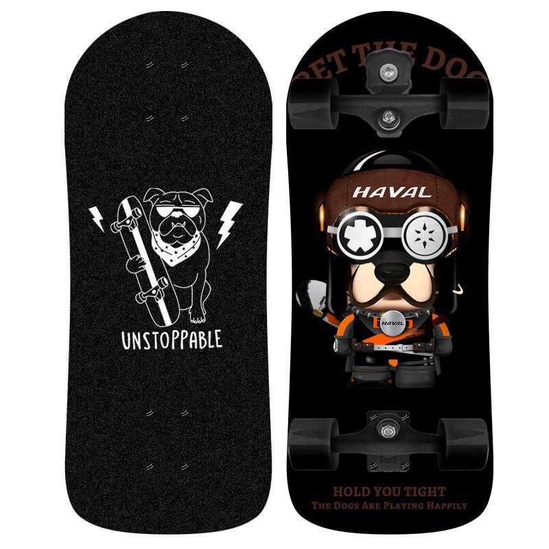 Kids Cartoon-Themed Skateboard Bowlift