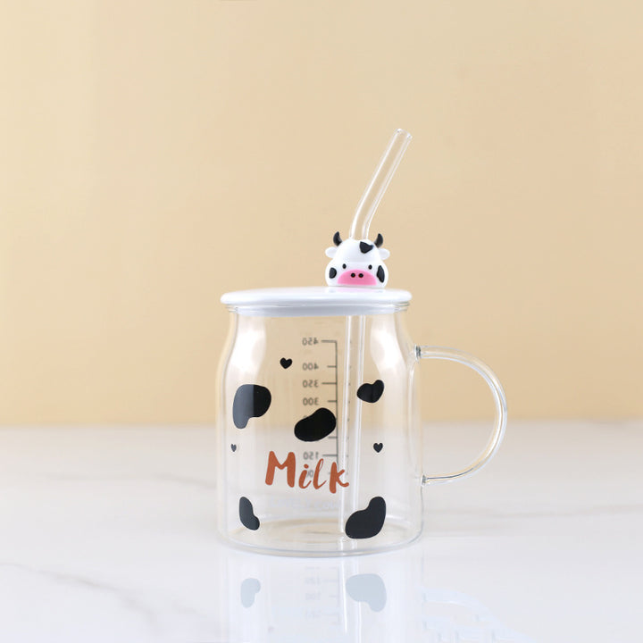 Women's funny and creative drinking cup with animal lid Bowlift