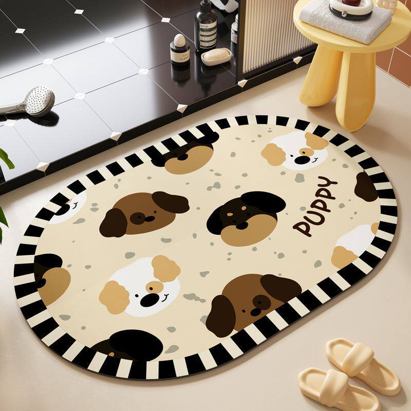 Decorative Bath Mat Bowlift