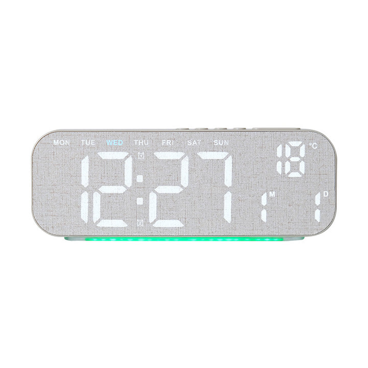Digital weather alarm clock with temperature and hygrometer display Bowlift