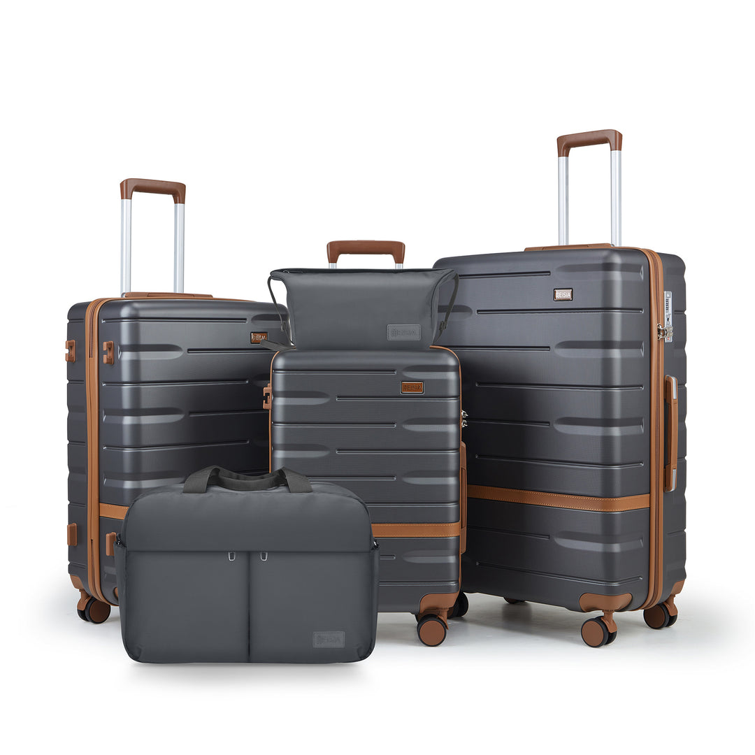 Unisex Premium Hard-Shell Luggage Set Bowlift