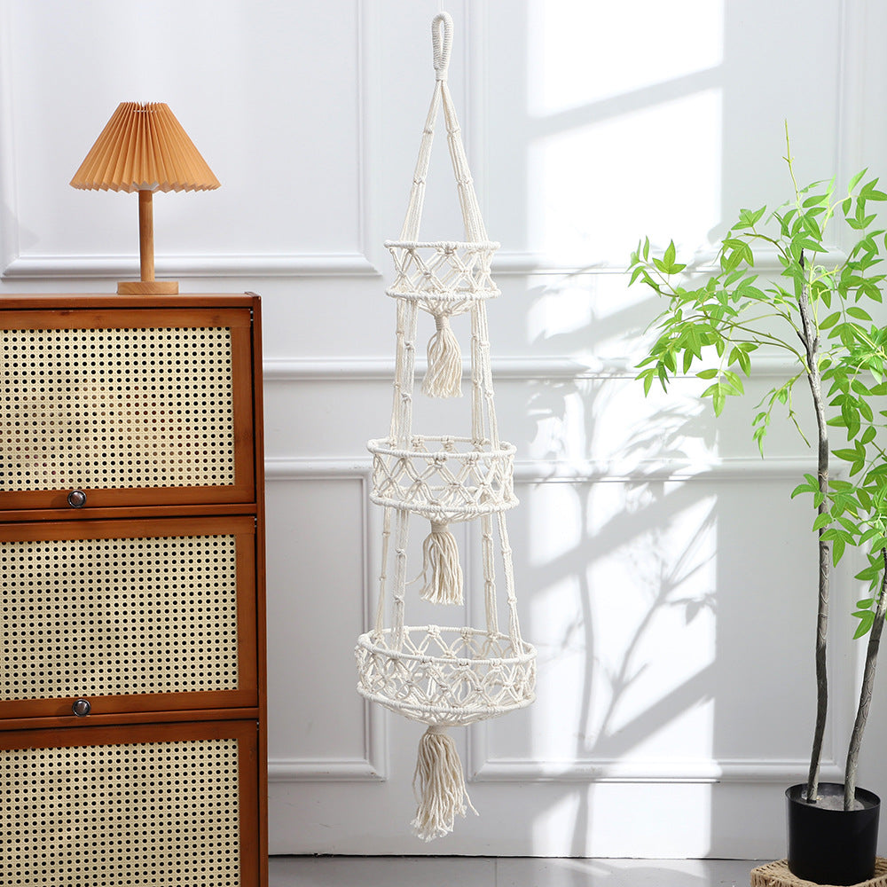 Macrame Plant Stand Bowlift
