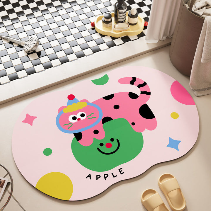 Decorative Bath Mat Bowlift
