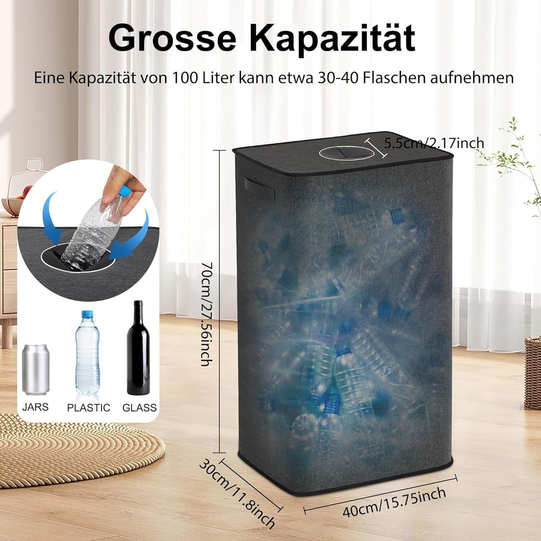 Laundry basket with removable inner bag Bowlift