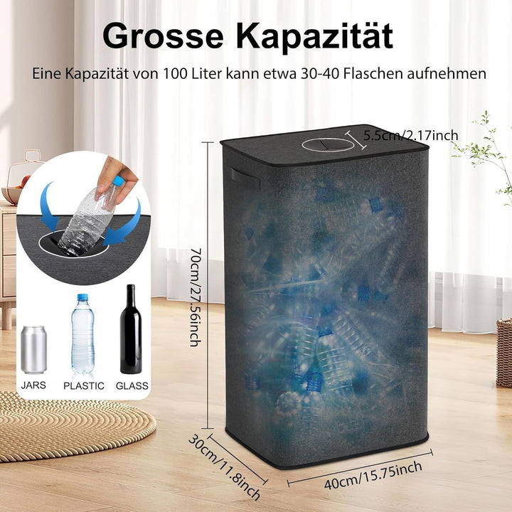 Laundry basket with removable inner bag Bowlift