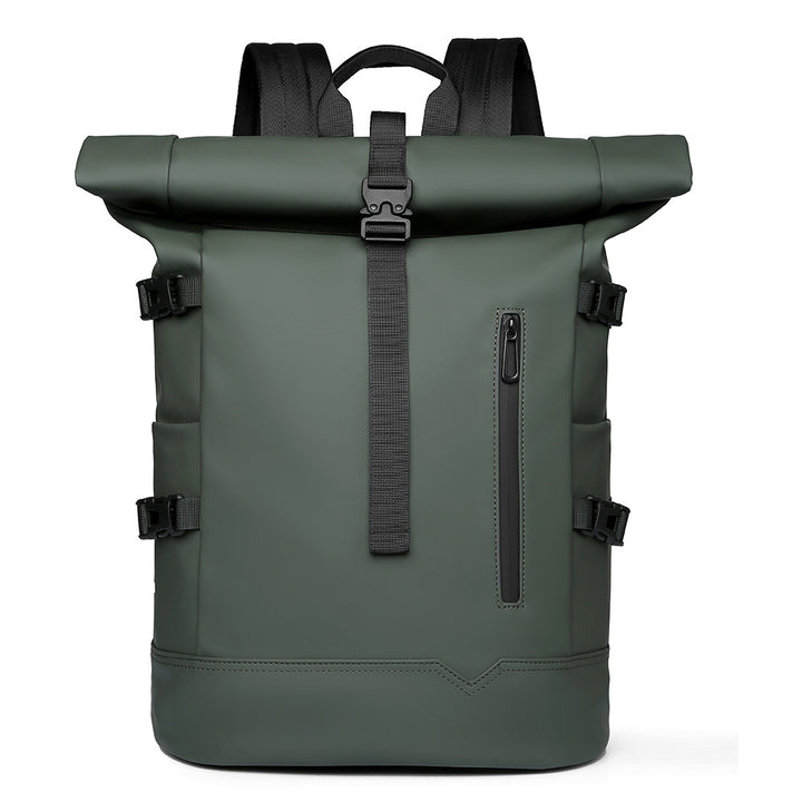 Roll-Top Waterproof Travel Backpack Bowlift