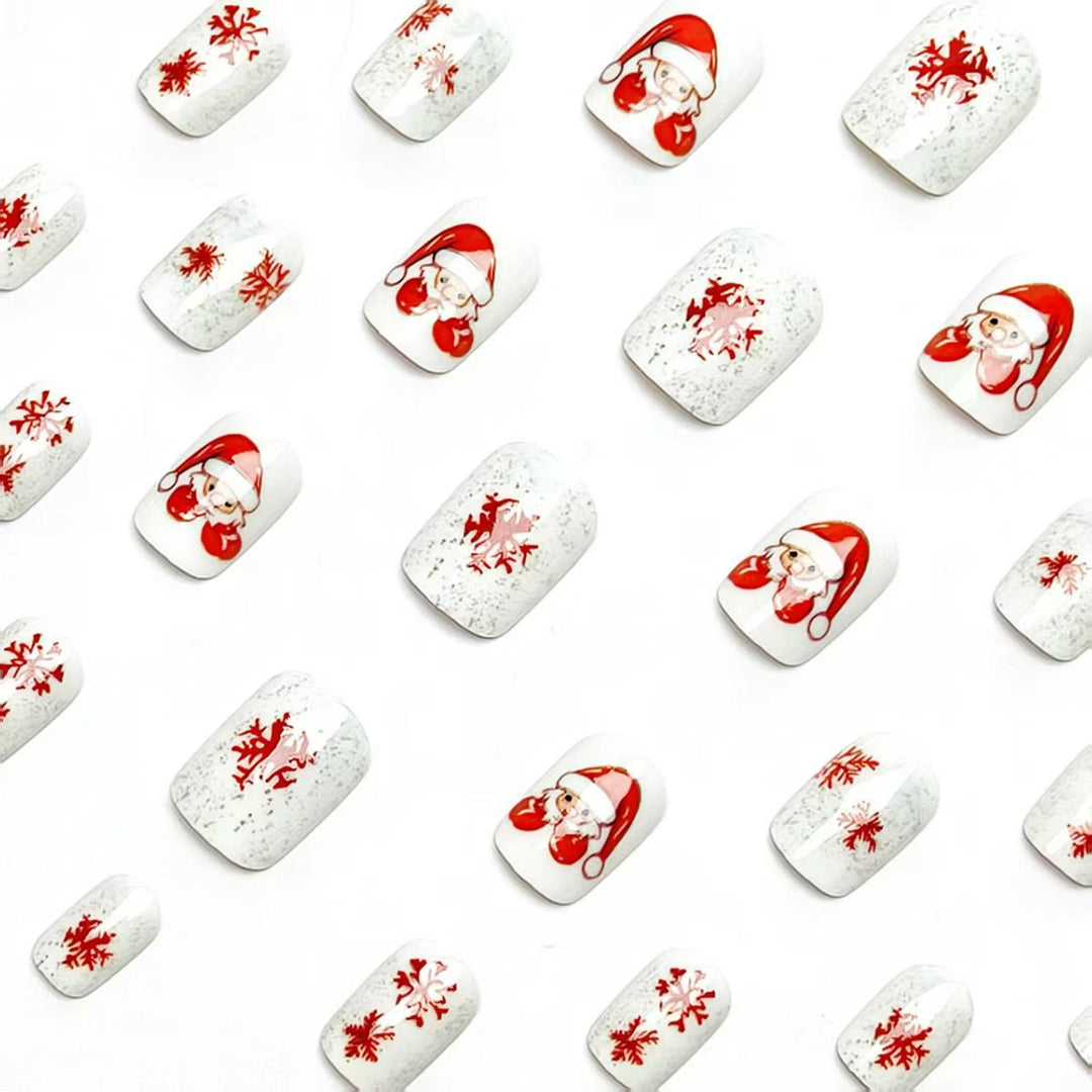 Festive Holiday Themed Nail Art Bowlift