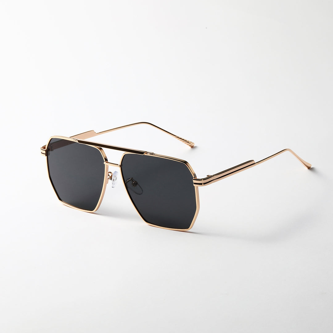 Ladies elegant hexagonal sunglasses Bowlift