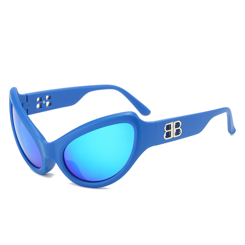 Ladies elegant Cat-Eye sunglasses with high-quality UV protection lenses Bowlift