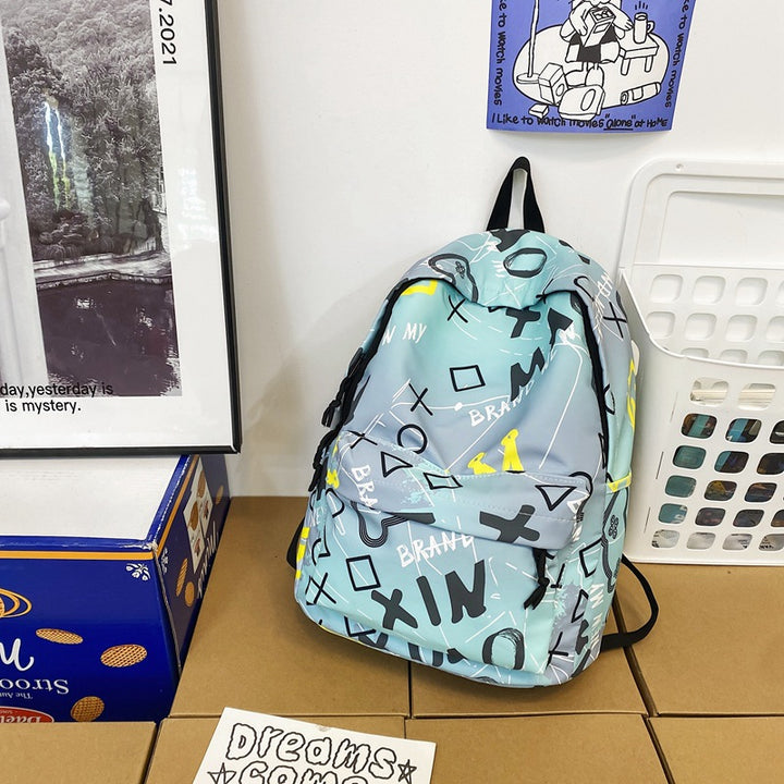 Stylish Graphic Print  Backpack