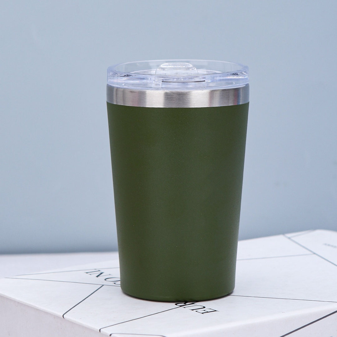 Women's double-walled insulated cup with non-slip silicone bottom Bowlift