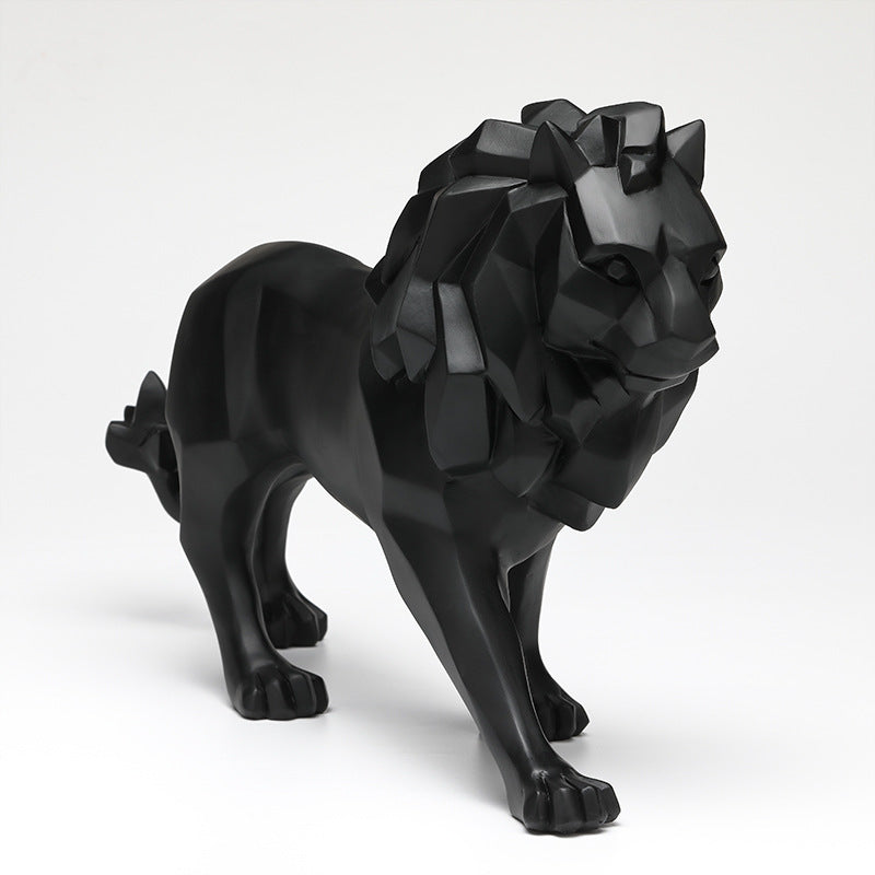 Elegant and modern lion sculpture Bowlift