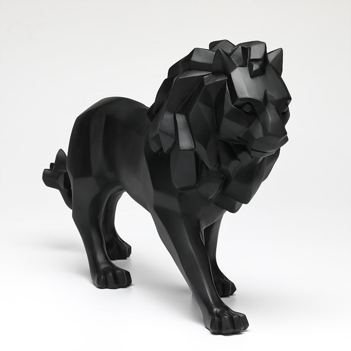 Elegant and modern lion sculpture Bowlift