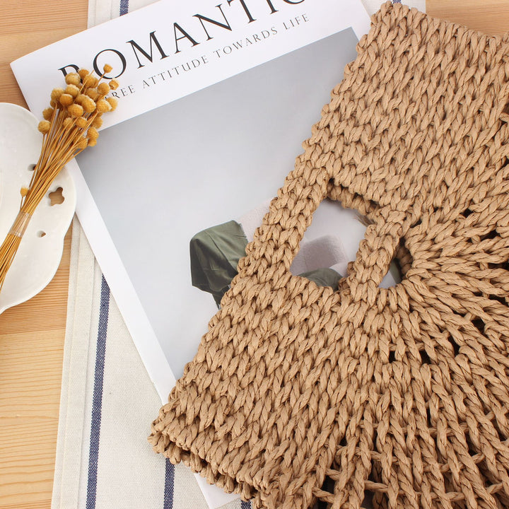 Handmade basket bag with unique design Bowlift