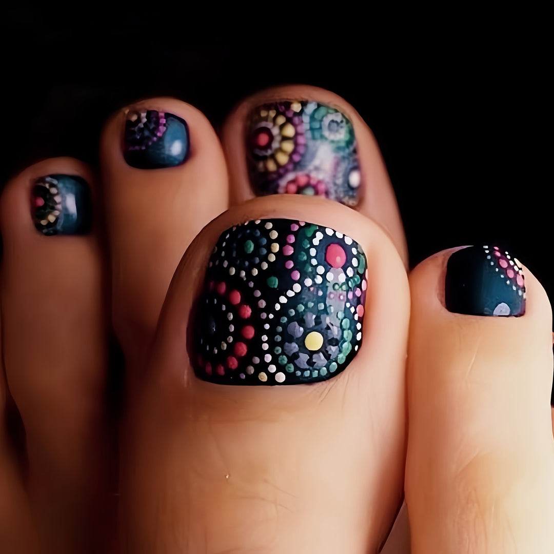 Creative Toenail Art Bowlift