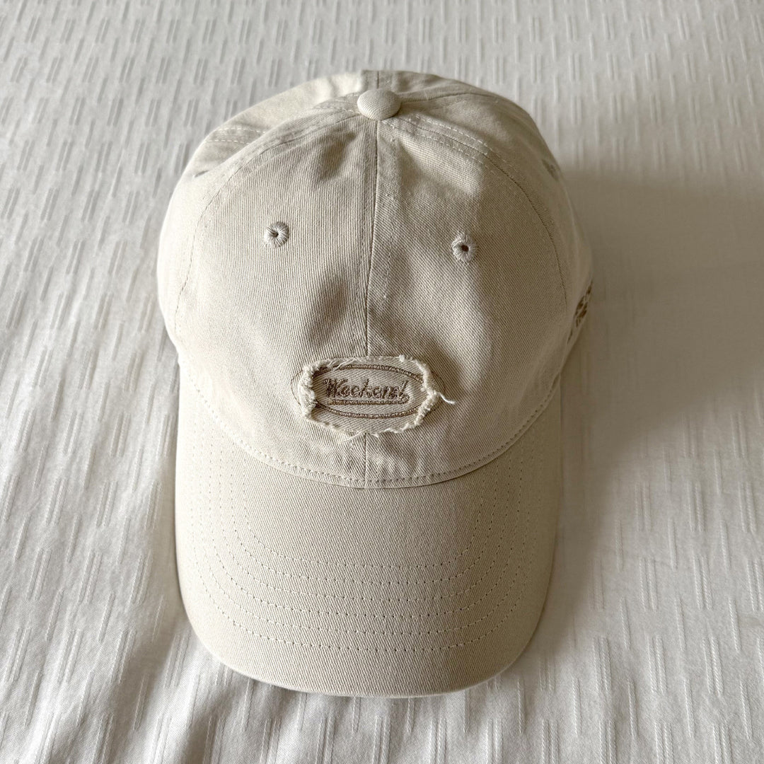 Men's Casual Distressed Baseball Cap Bowlift