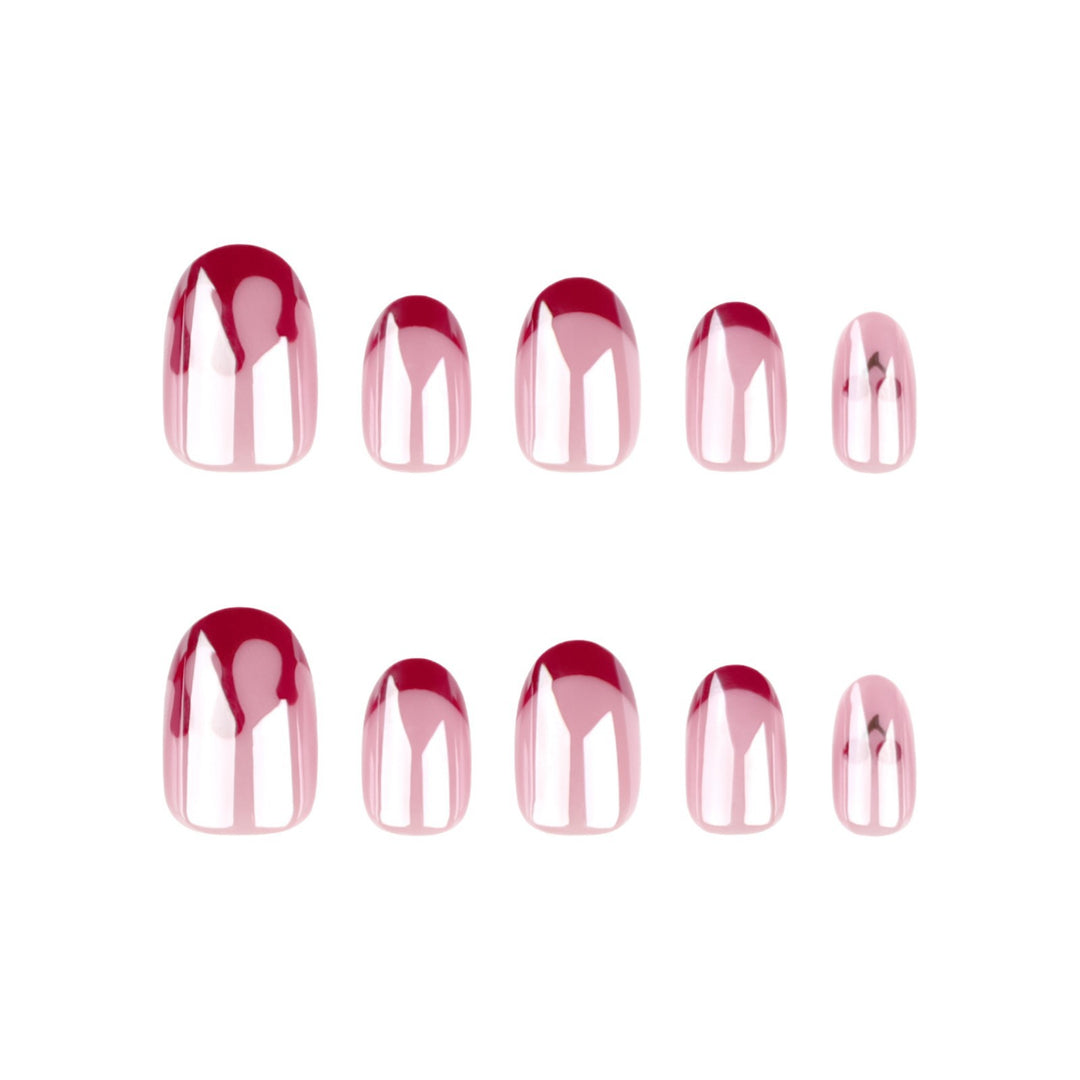 Artificial nail art in elegant design Bowlift