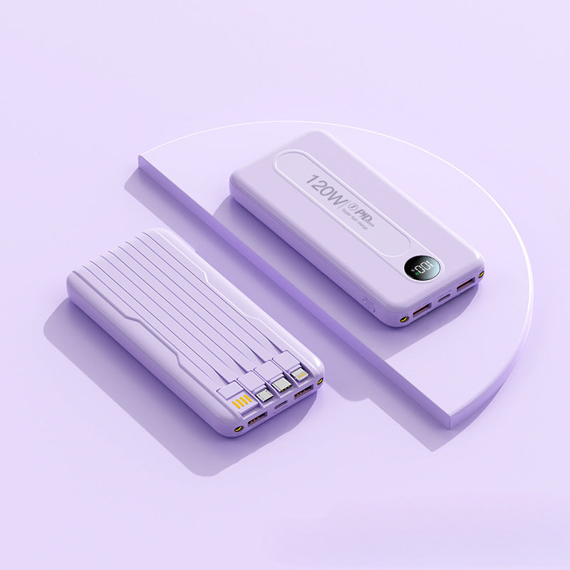 High-performance power bank with digital display and fast charging function Bowlift