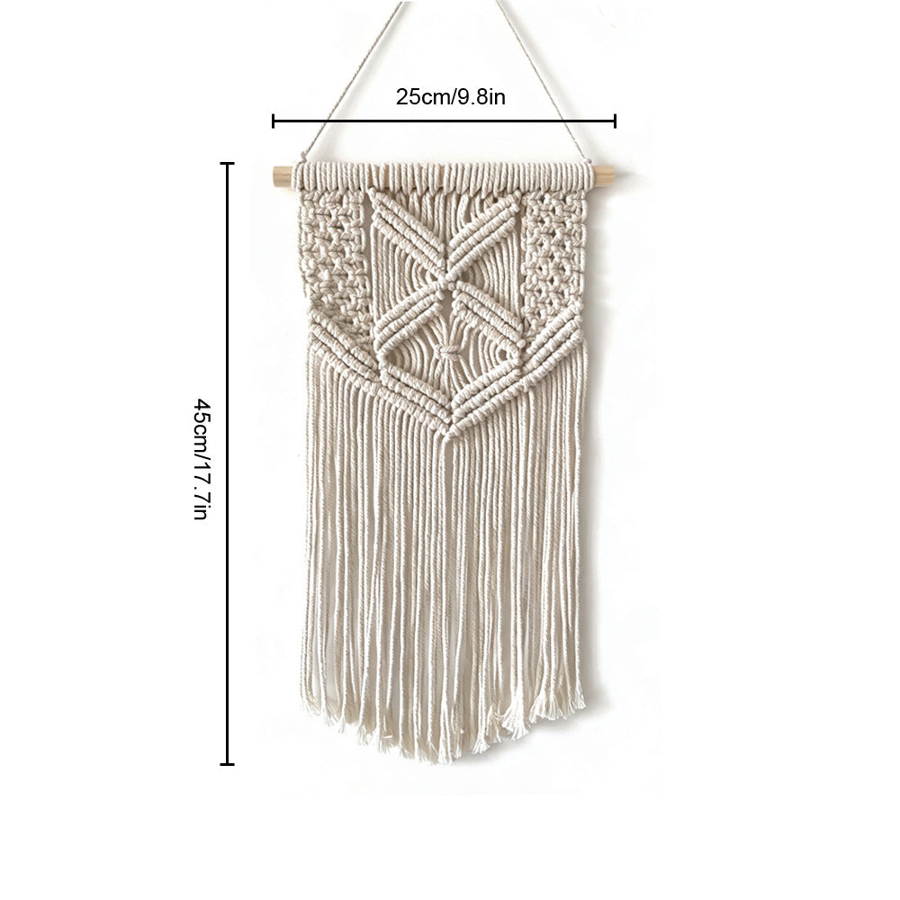 Handcrafted Macrame Wall Tapestry Bowlift