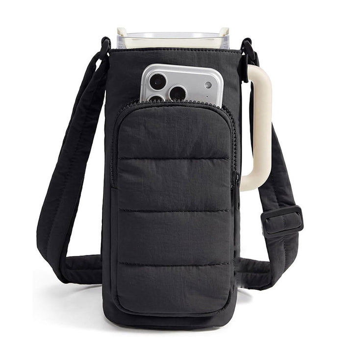 Insulated Water Bottle Sleeve with Pocket