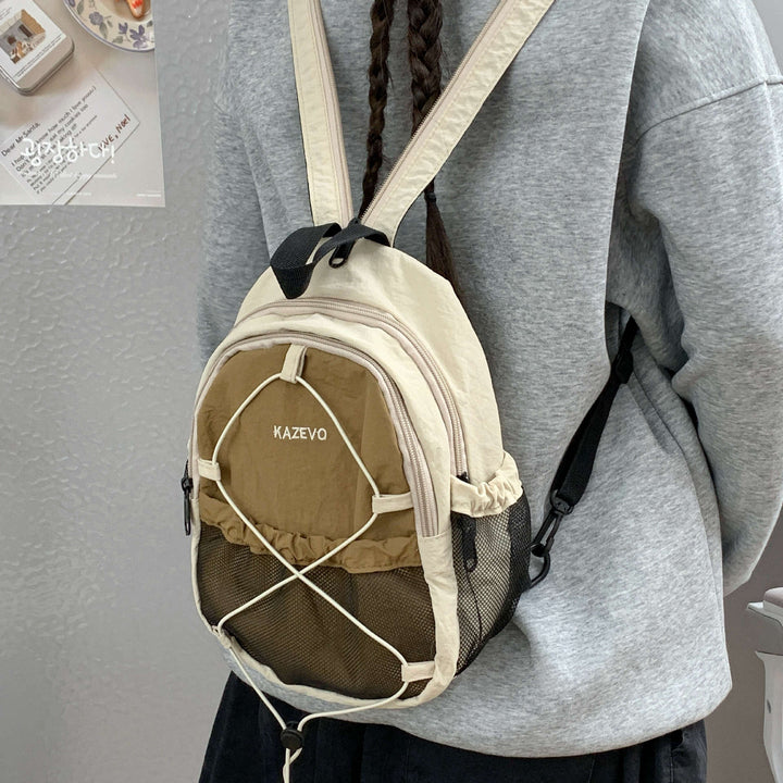 Compact Multi-Pocket Travel Backpack Bowlift