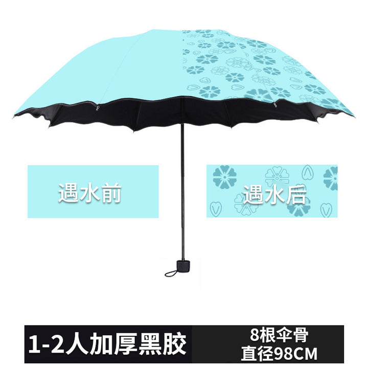 Ladies Weatherproof Umbrella with UV Protection Bowlift
