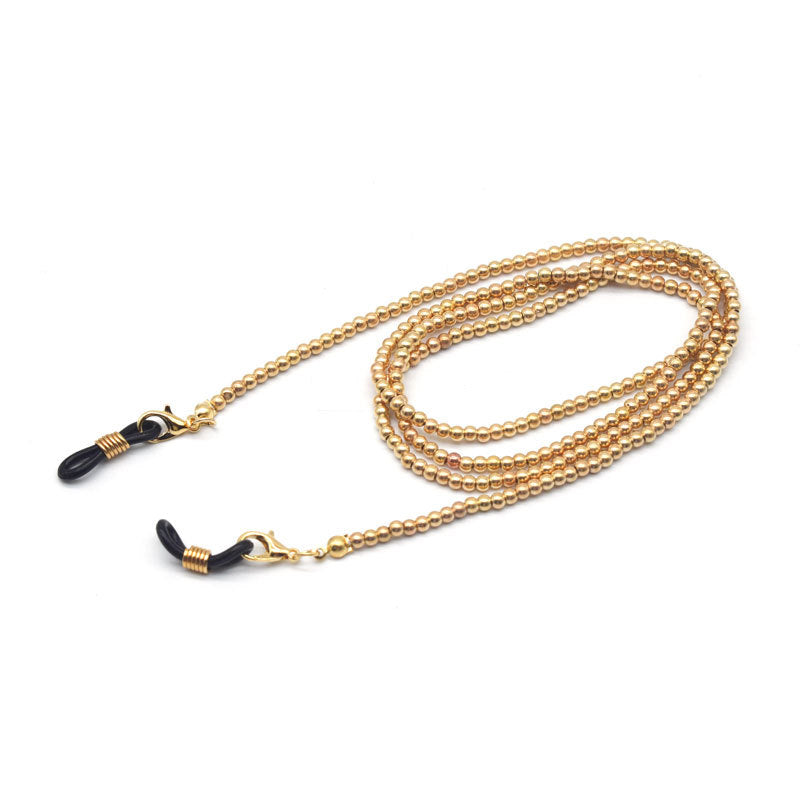 Decorative Metal Bead Eyewear Chain Bowlift