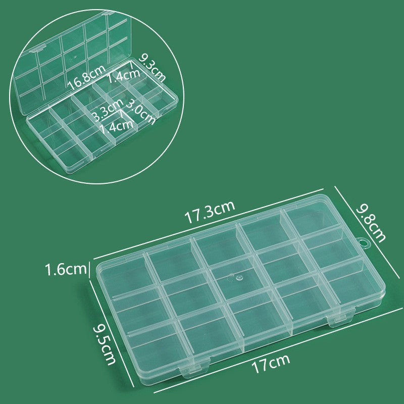 Multi-Compartment Craft Supply Box Bowlift