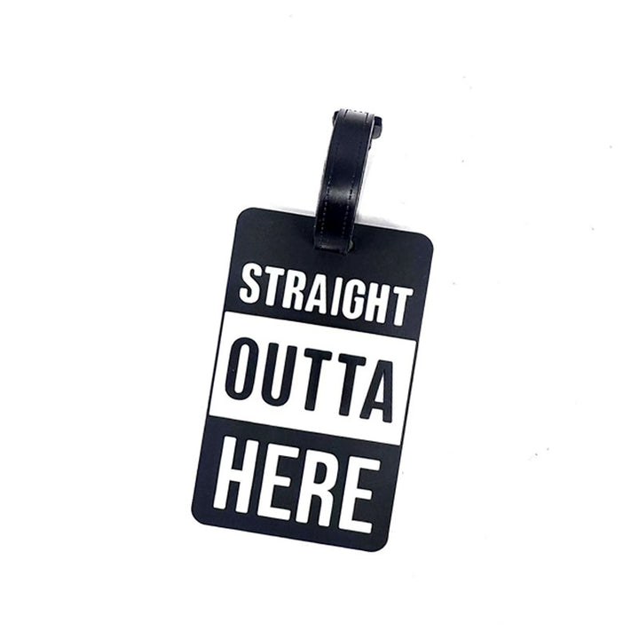 Inspirational Adventure Luggage Tag Bowlift