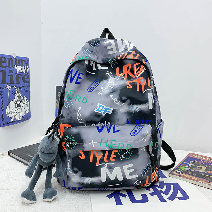 Stylish Graphic Print Backpack