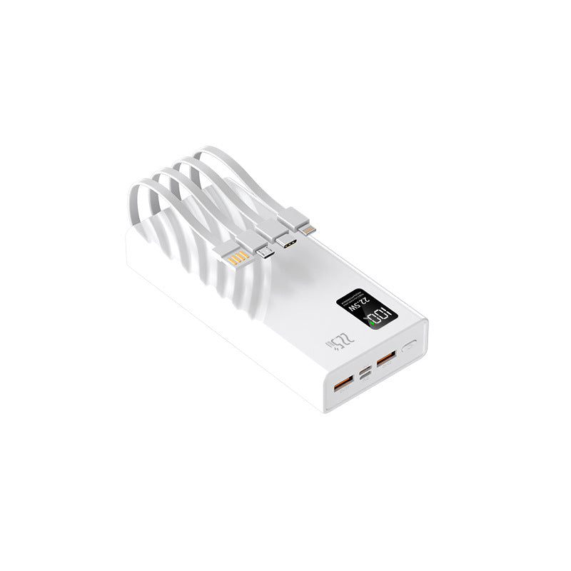 High-performance power bank with multifunctional connection options Bowlift
