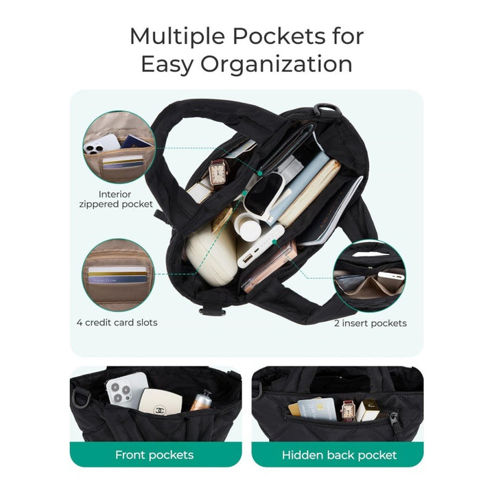 Elegant and Stylish Shoulder Bag with Padded Design Bowlift