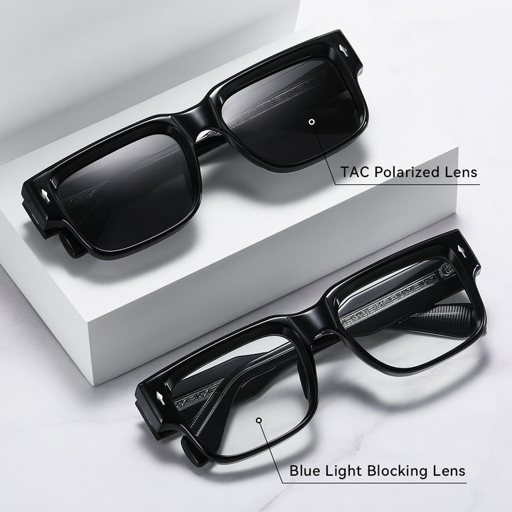 Women's sunglasses in modern, angular design Bowlift
