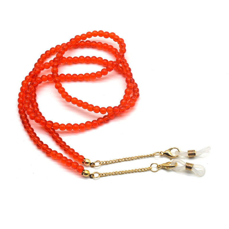 Vibrant Beaded Eyewear Chain Bowlift