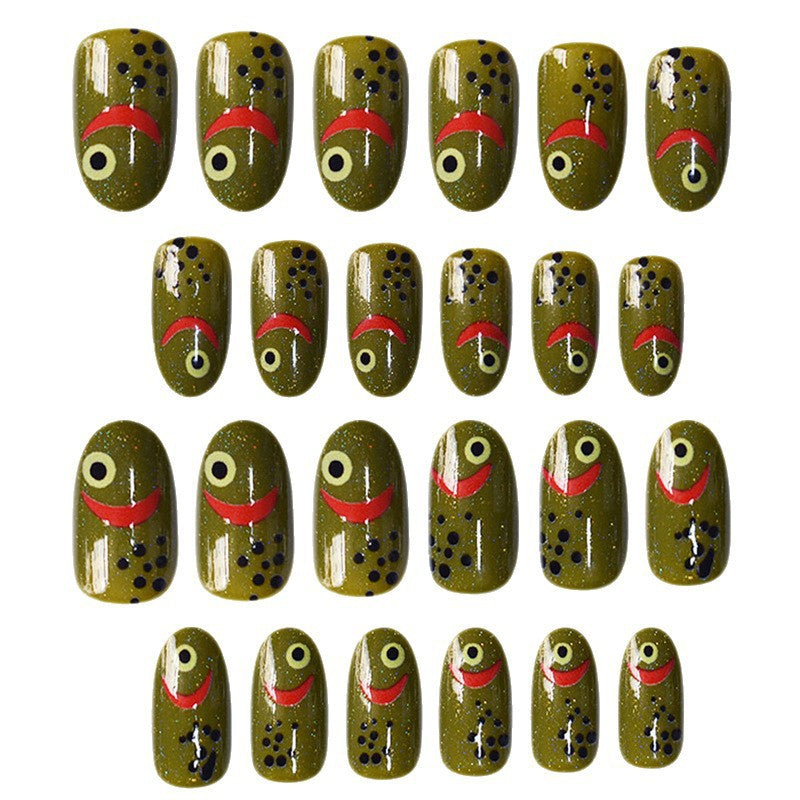 Artistic Fish-Themed Press-On Nails Bowlift