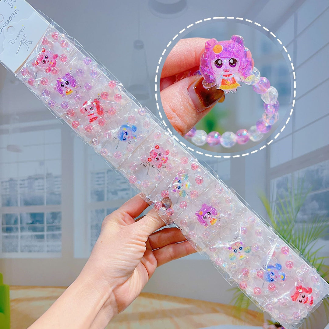 Playful bracelet with cartoon charms Bowlift