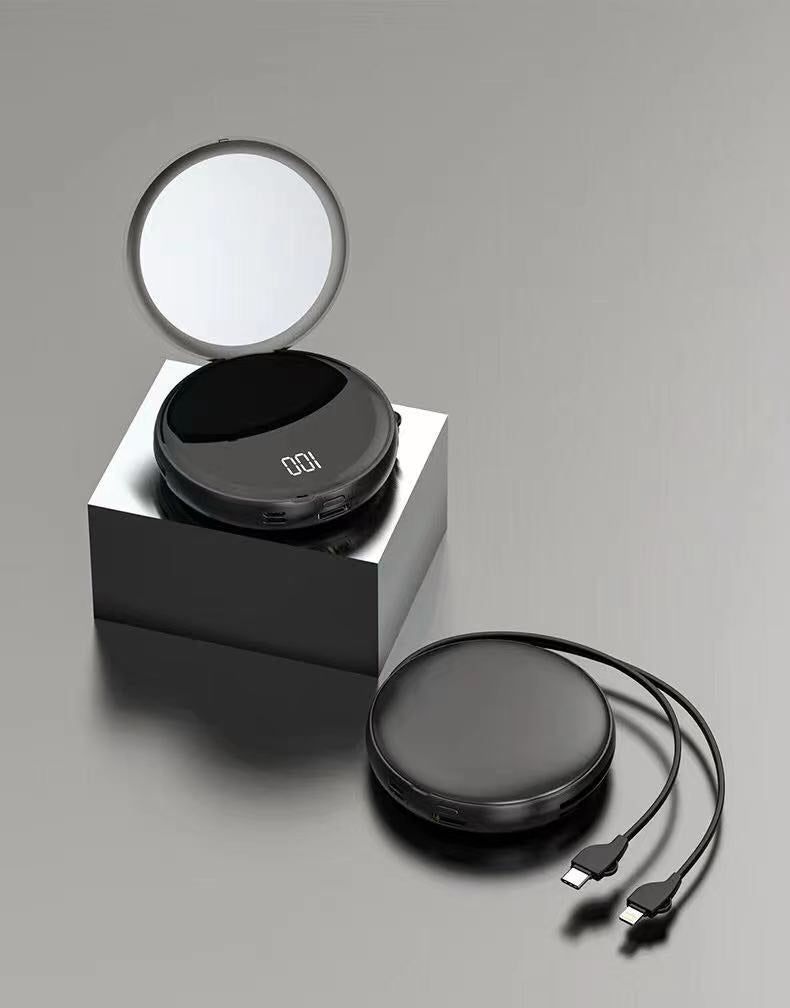 Portable mirror with USB charging function Bowlift