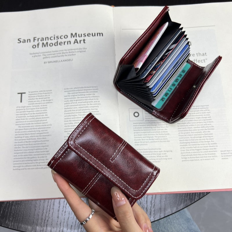 Multi-Compartment RFID-Blocking Card Holder